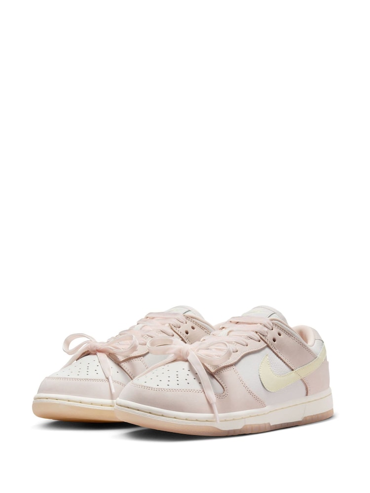 Nike Light Pink Dunk Low Trainers - Image 3 of 9