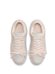 Nike Light Pink Dunk Low Trainers - Image 4 of 9