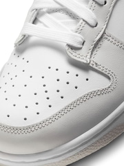 Nike Grey Dunk Low Trainers - Image 11 of 12