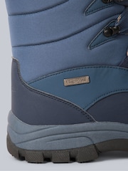 Animal Blue Womens Blizzard Waterproof Snow Boots - Image 7 of 7