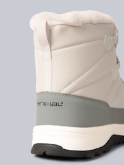 Animal Grey Womens Filey Recycled Snow Boots - Image 4 of 6