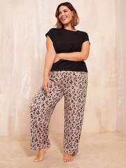 Friends Like These Black Printed Shorts Sleeve Pyjamas - Image 2 of 4