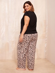Friends Like These Black Printed Shorts Sleeve Pyjamas - Image 4 of 4