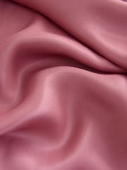 Altrosa - Satin-Midirock - Bild 8 von 8