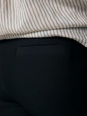 Black Button Detail Skinny Tailored Trousers - Image 5 of 6