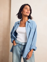 Pale Blue Regular PU Belt - Image 3 of 6