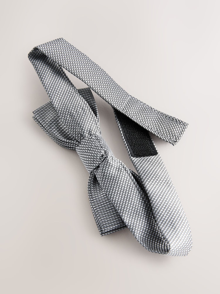 Gris - Nœud papillon (1-16ans) - Image 2 de 2
