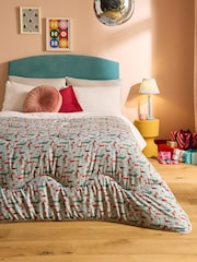 Night Lark Festive Dogs 10.5 Tog Coverless Duvet Set - Image 3 of 6