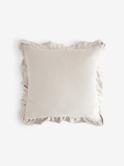 Matte Velvet Frill Edge Cushion - صورة 3 من 4