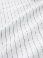 White Mono 100% Cotton Relaxed Fit Long Sleeve Shirt - Image 7 of 7