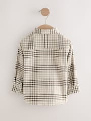 Neutral/Tan Long Sleeve Check Character Shirt (3mths-7yrs) - Image 2 of 4