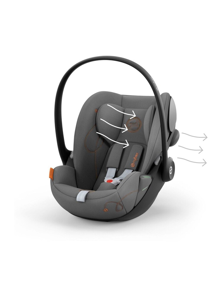 Cybex Lava Grey Baby Cloud G I-size Car Seat - Image 6 of 6