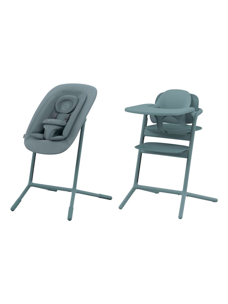 Cybex Stone Blue Lemo Highchair 4in1 Set - Image 2 of 6