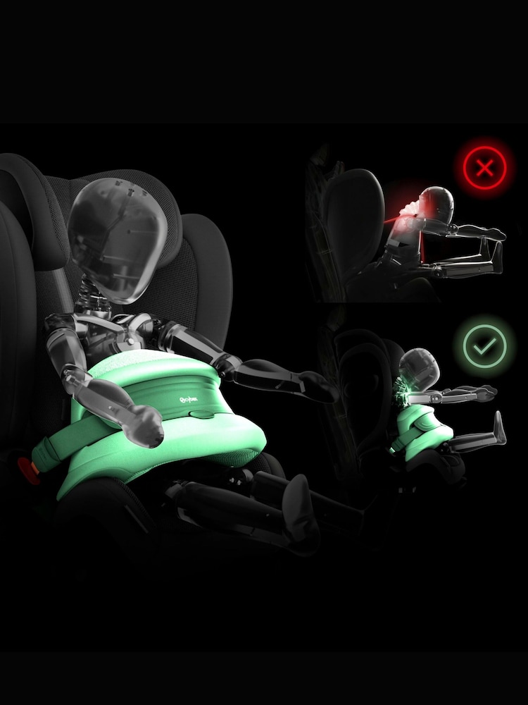 Cybex Fog Grey Pallas G2 I-size Car Seat - Image 8 of 8 Cybex Fog Grey Pallas G2 I-size Car Seat - Image 8 of 8