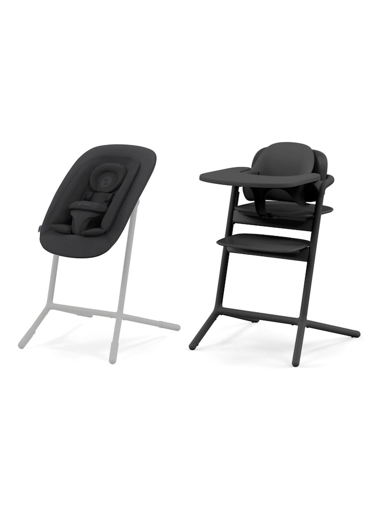 Cybex Stunning Black Lemo Highchair 4in1 Set - Image 2 of 6