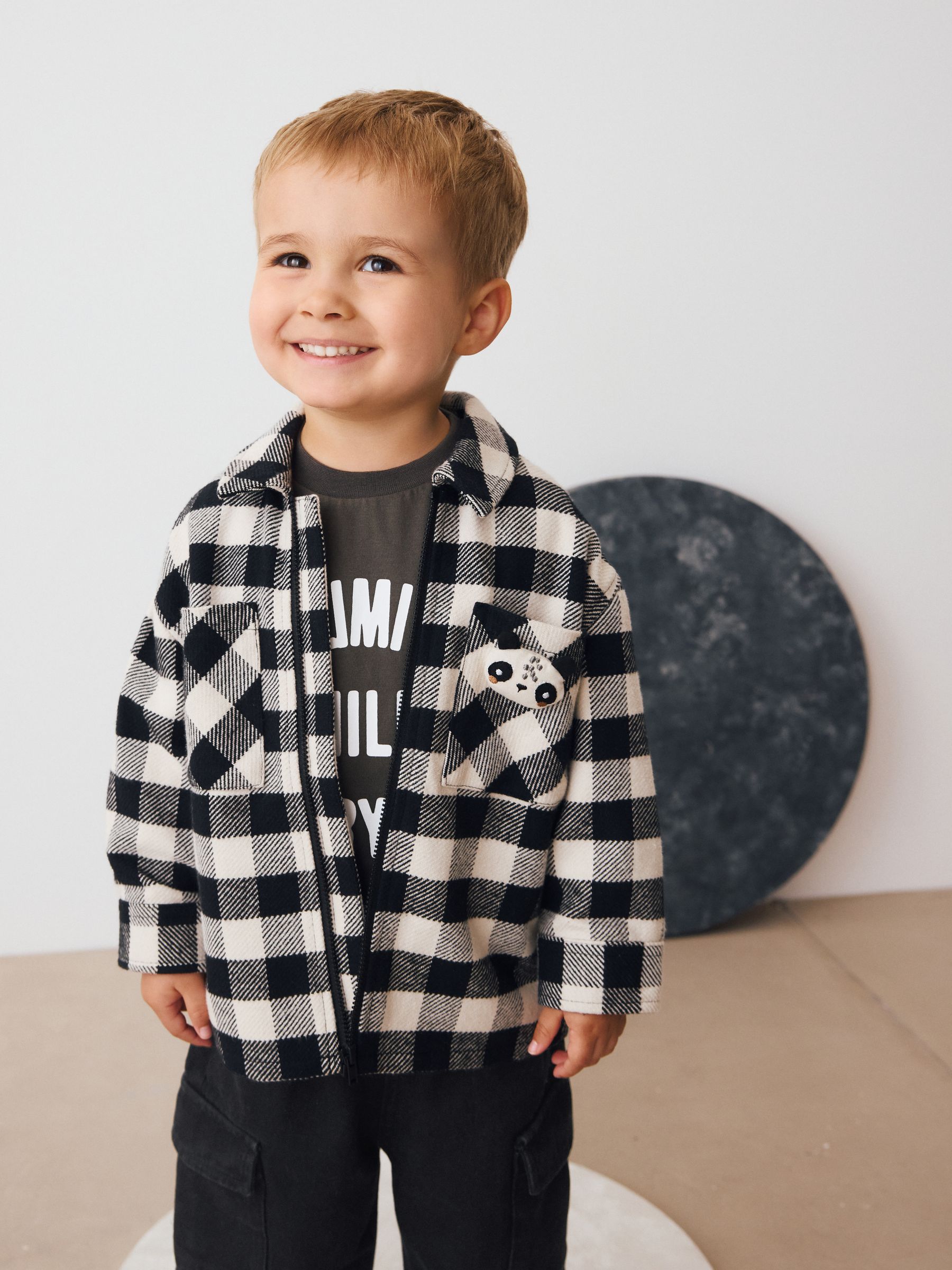 Buy Mono Panda Long Sleeve Shirt and T-Shirt Set (3mths-7yrs) from