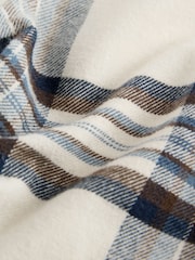 Blue/Ecru Long Sleeve Check Character Shirt (3mths-7yrs) - Image 3 of 4
