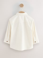 Ecru Long Sleeve Corduroy Character Shirt (3mths-7yrs) - Image 9 of 13
