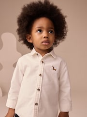 Ecru Long Sleeve Corduroy Character Shirt (3mths-7yrs) - Image 10 of 13