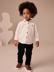 Ecru Long Sleeve Corduroy Character Shirt (3mths-7yrs) - Image 11 of 13
