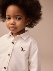 Ecru Long Sleeve Corduroy Character Shirt (3mths-7yrs) - Image 13 of 13