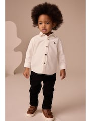 Ecru Long Sleeve Corduroy Character Shirt (3mths-7yrs) - Image 2 of 13