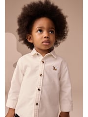 Ecru Long Sleeve Corduroy Character Shirt (3mths-7yrs) - Image 4 of 13