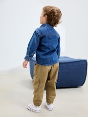 Blue Long Sleeve Denim Character Shirt (3mths-7yrs) - Image 10 of 15