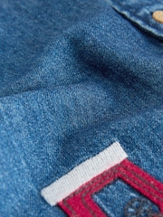 Blue Long Sleeve Denim Character Shirt (3mths-7yrs) - Image 14 of 15