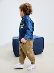 Blue Long Sleeve Denim Character Shirt (3mths-7yrs) - Image 5 of 15