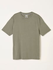 FatFace Arne Green Haze Arne Heavyweight Relaxed Fit Tshirt - Image 1 of 1