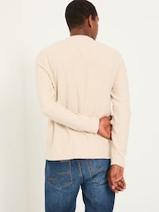 FatFace Nutbourne Henley Oatmeal Nutbourne Henley - Image 2 of 5