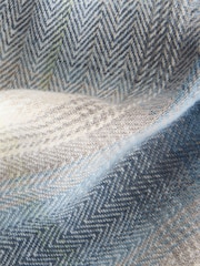 Blue Shadow Check Long Sleeve Check Shirt and T-Shirt Set 2 Piece (3-16yrs) - Image 10 of 18