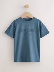 Rust Brown Long Sleeve Check Shirt and T-Shirt Set 2 Piece (3-16yrs) - Image 3 of 5
