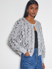 Monsoon Sienna Strickjacke mit Paillettenverzierungen - Bild 1 von 4