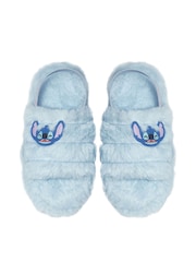 Character Blue Disney Lilo & Stitch Fluffy Sliders - Image 4 of 10