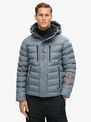 Superdry Blue Ski Fuji Padded Jacket - Image 1 of 4