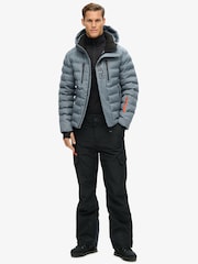 Superdry Blue Ski Fuji Padded Jacket - Image 3 of 4