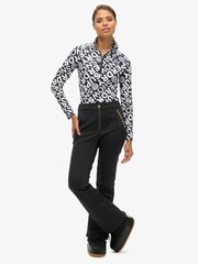 Superdry Black Ski Base Layer Half Zip Top - Image 2 of 3
