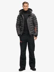 Superdry Grey Ski Fuji Padded Jacket - Image 2 of 4