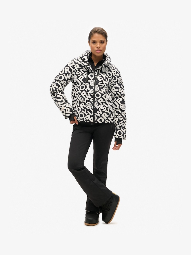 Superdry - Recht gewatteerd ski-jack - Image 1 of 4