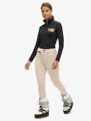 Superdry Grey Ski Luxe Legging Snow Trousers - Image 2 of 4