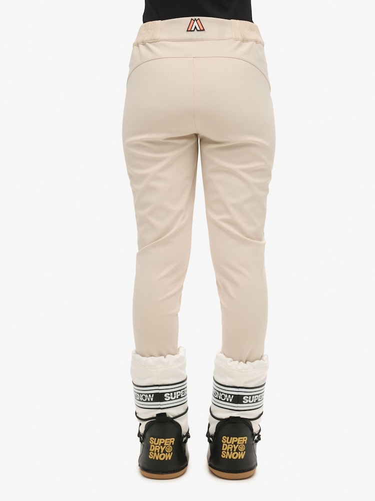 Superdry Grey Ski Luxe Legging Snow Trousers - Image 4 of 4