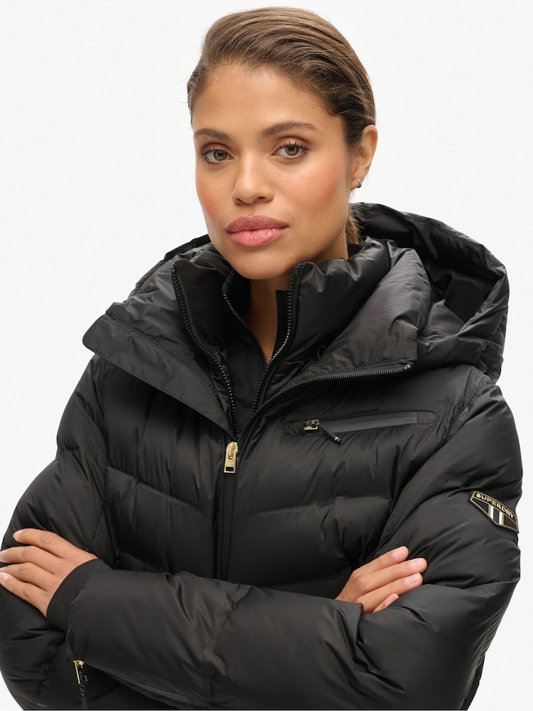 Chaqueta acolchada Ski Luxe Puffer de Superdry 100% algodón - Imagen 4 de 4 Chaqueta acolchada Ski Luxe Puffer de Superdry 100% algodón - Imagen 4 de 4