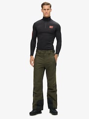 Superdry Green Freestyle Core Ski Trousers - Image 1 of 4