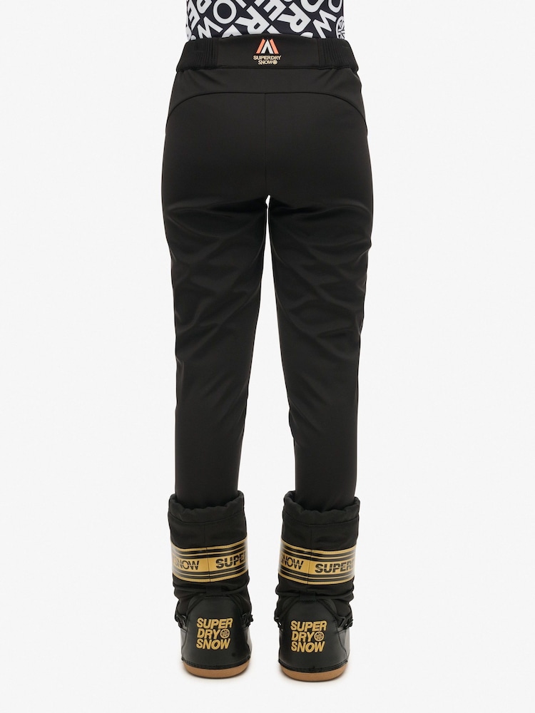 Superdry Black Ski Luxe Legging Snow Leggings - Image 4 of 4