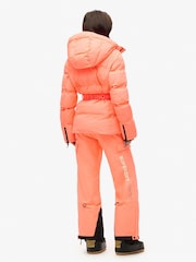 Superdry Pink Ski Luxe Puffer Jacket - Image 5 of 7