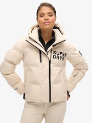Superdry Hooded Ski Boxy Puffer Jacket - Image 1 of 4