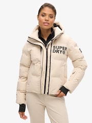 Superdry Hooded Ski Boxy Puffer Jacket - Image 2 of 4