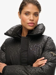 Superdry Black Ski Slalom Puffer Jacket - Image 4 of 4